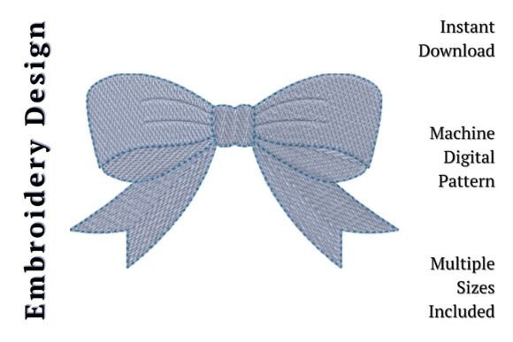 Blue Bow Ribbon Elegant: A Soft Touch for Craft Fair Favorites