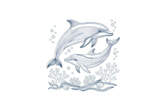 Dolphins Swimming: A Seasonal Embroidery Design Review