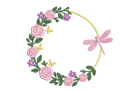 Floral Dragonfly Wreath: A Designerโs Real-World Embroidery Review
