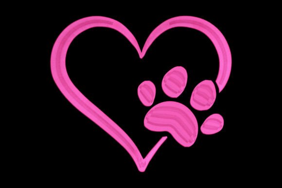 h1Pink Paw Heart: A Charming Embroidery Design for Personalized Gifts/h1