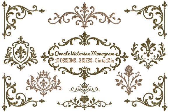 Mini Ornate Victorian Monogram Bundle Review for Etsy Sellers