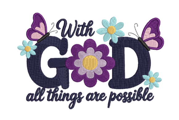 With God All Things Possible: A Seasonal Embroidery Review